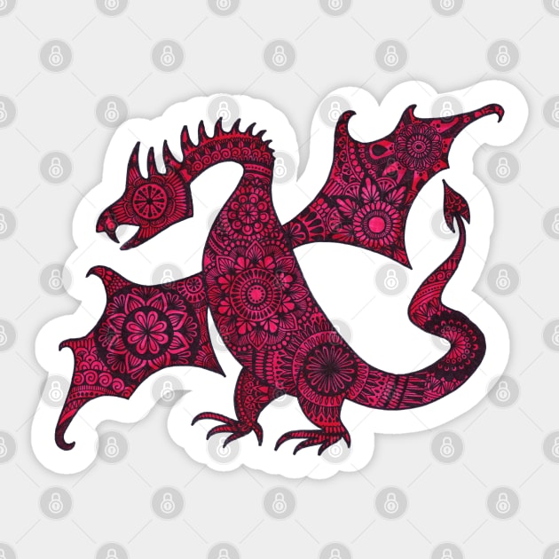 Dragon Sticker by calenbundalas